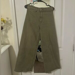Universal Thread Sailor Wide-Leg Pants in Olive